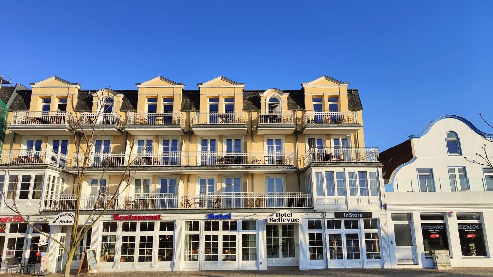 Hotel Bellevue Warnemuende Росток Экстерьер фото
